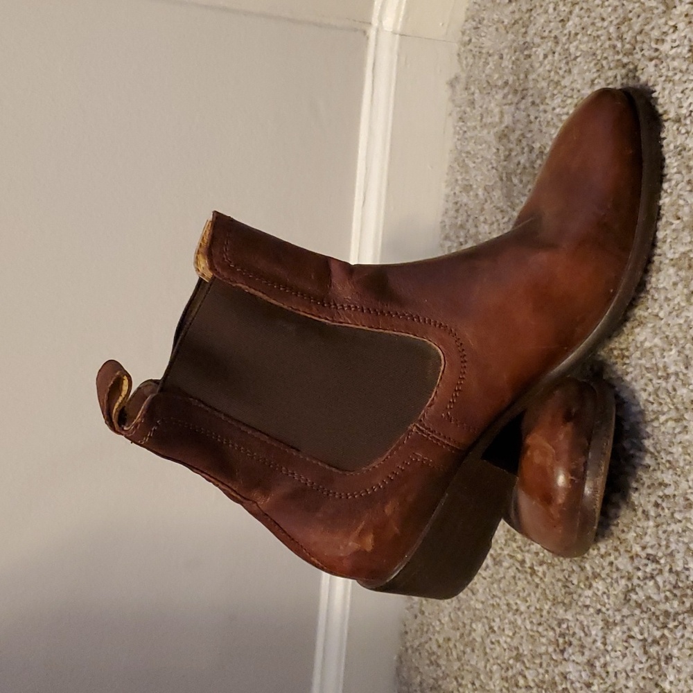 Frye Distressed Chelsea Boots